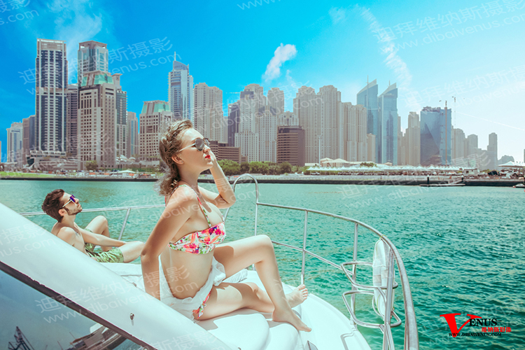 游艇海景